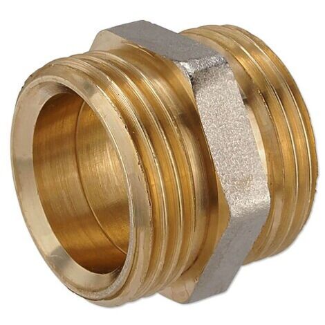 Messing Kupplung für Klemmringverschraubung 3/4'' Eurokonus