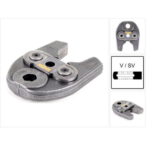 REMS Pressbacke / Presszange Mini V 15 für elektrische Radial-Pressmaschinen - 578328 (1/5)