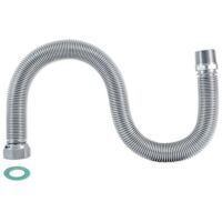 Edelstahl-Wellrohr 3/4'' AG x 3/4'' Überwurfmutter - ausziehbar von 750 - 1.500 mm