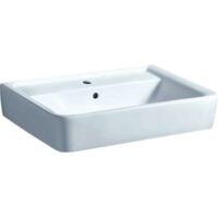Waschtisch Geberit Renova Plan 650 x 195 x 480 mm, weiß - 501640001