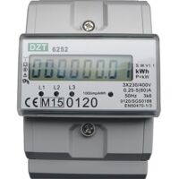 Drehstromzähler DZT6252 230/400V 5/80A, MID 50-60Hz S0