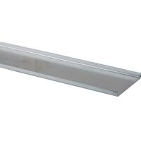 Deckel ungelocht, verzinkt - 100 x 2000 mm