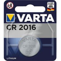 Knopfzelle Varta Lithium CR2016 - 1 Stk - 3V