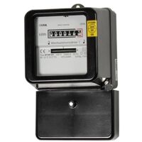 KDK Wechselstromzähler für Direktanschluss, 230V, 50Hz, elektromechanisch 10(40)A, instandgesetzt, beglaubigt