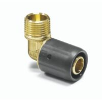 Steck-Winkel 90° - 16 x 2,0 mm - 1/2'' AG für Mehrschicht-Verbundrohr