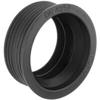 Gummimanschette aus EPDM für Abflussrohr - Nennweite 40/50 mm - für Anschluss DN 40 (1 1/2'')