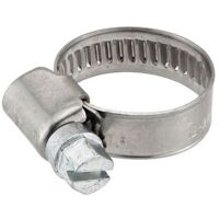 Schlauchschelle W5 aus Edelstahl (V4A) - Spannbereich 12 - 22 mm - Breite 9 mm