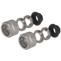 Klemmverschraubungen 3/4'' Eurokonus - für Kupfer- und Edelstahl 15 x 1 - 25 Paar = 50 Stk. im Beutel