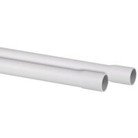 Kunststoffrohr PVC-K für die Elektroinstallation - grau - DN32 (28,0 mm) - Länge 2 m