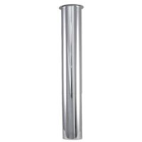 Messing-Bördelrohr - Tauchrohr - für Siphon DN 32 (1 1/4'') - Länge 200 mm - verchromt