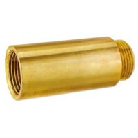 Messing Gewindefitting-Hahnverlängerung 3/4'' x 80 mm