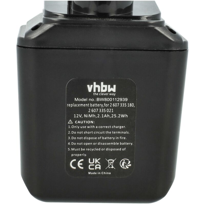 2x TradeShop 12V Ni-MH Akkus – Hochleistungs-Akku Für Bosch, Skil & Mehr