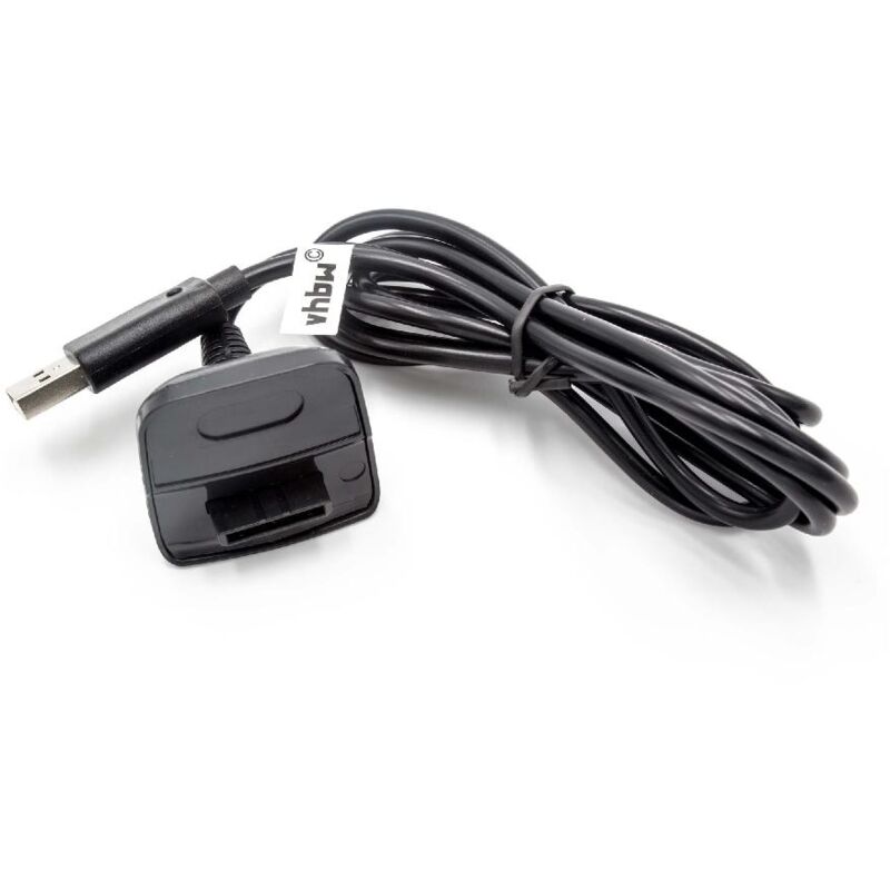 vhbw USB-Ladekabel kompatibel mit Microsoft XBox 360 Spielekonsole - Kabel,  1,4 m