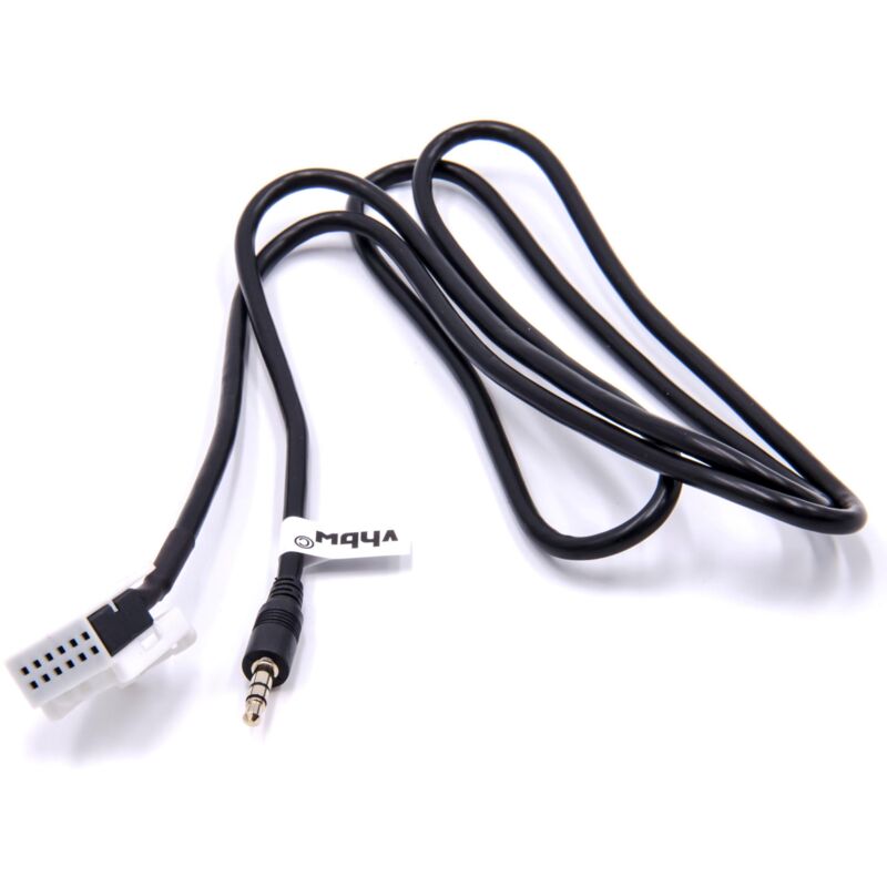 Vhbw Audio AUX Kabel – Kompatibel Mit Sennheiser HD 414/420, 2 M, 3,5 Mm Auf 6,3 Mm Adapter, Schwarz