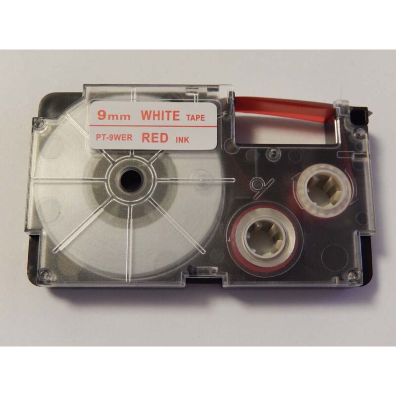 Beschriftungsband Kassette 9mm Schwarz-Gelb für Casio Label Maker KL-780 KL-60