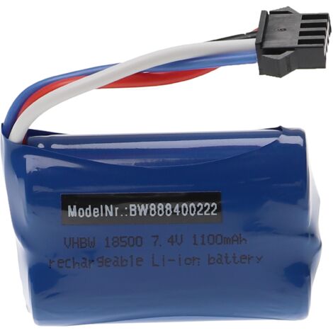 Vhbw 3 Batterie Compatibili Per Fotocamera Sigma SD Quattro (1100mAh, 7.2V, Li-Ion) - Sostituiscono DMW-BLF19 - 5