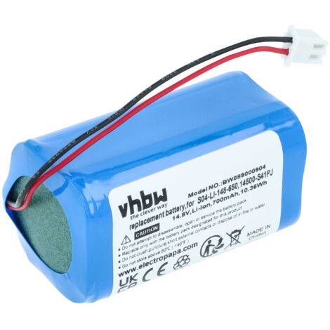 Extensilo Akku passend für Silvercrest SSRA1 Staubsauger / Saugroboter