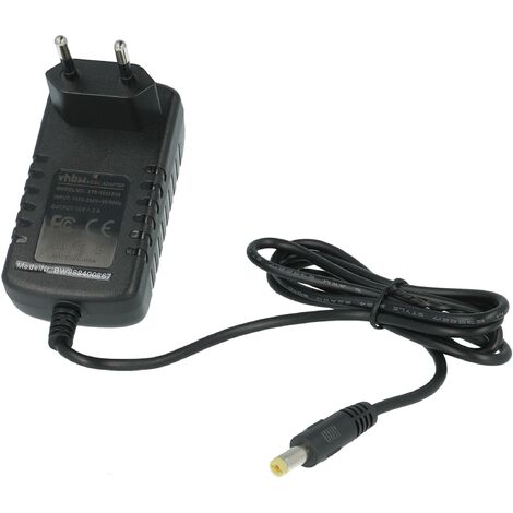 vhbw Netzteil kompatibel mit Grundig DTR 6000 2.1 Lautsprecher - Ersatznetzstecker, 15 V, 2,0 A