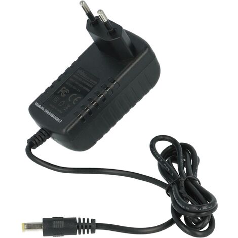vhbw Netzteil kompatibel mit Grundig DTR 6000 2.1 Lautsprecher - Ersatznetzstecker, 15 V, 2,0 A