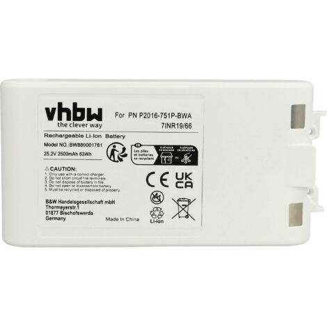 Vhbw Batería compatible con Meec 800 cortacésped (1500 mAh, 25,2 V, Li-Ion) | Leroy Merlin