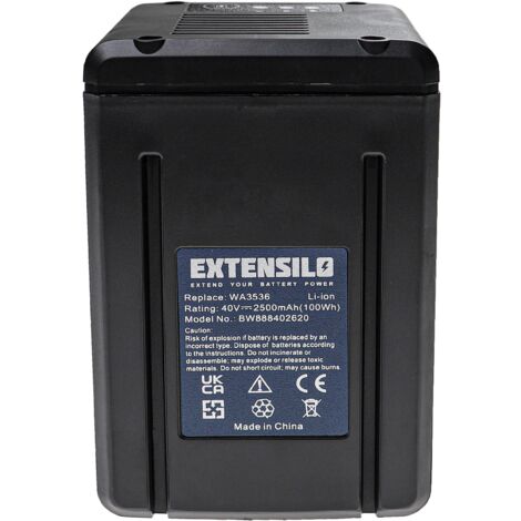 40V 3500mAh Li-ion Akku Für Worx WA3536 WA3734 WG268 WG568 WG368 WG770 WG776