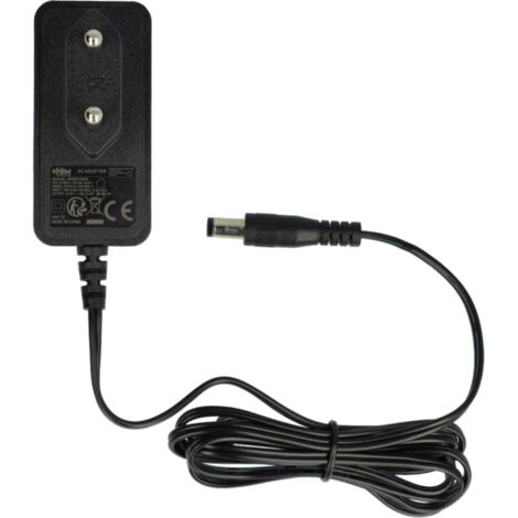 Vhbw Alimentatore 12V DC Per T-Rex Power Supply – Sostituzione Per Pedale Overdrive, 125 Cm, Spinotto 5,5/2 Mm, Adattatore AC/DC 100-240V