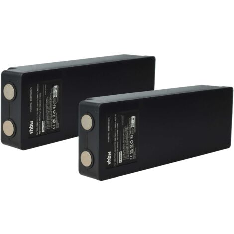 Vhbw Akku Für Scanreco Fernsteuerung - 2x 2000 MAh NiMH Akkus