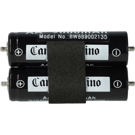 vhbw Akku kompatibel mit Panasonic ER-1610, ER-154, ER-1611, ER160, ER1611, ER1610, ER1512 Rasierer (2000 mAh, 1,2 V, NiMH) (1/5)