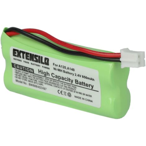 Vhbw Batterie Remplacement 800mAh 2,4V NiMH Pour Téléphone Fixe Sans Fil - Compatible Siemens