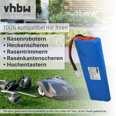 Vhbw 2x NiMH Battery 3000mAh (18V) For Power Tool Powertools
