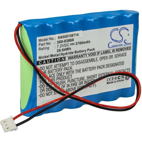 vhbw Akku kompatibel mit Honeywell Lynx Alarmanlage, Alarmsystem (3700 mAh, 7,2 V, NiMH) (1/5)