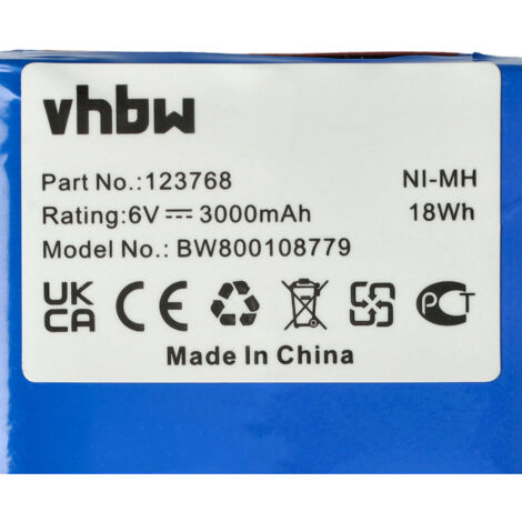 vhbw Akkupack kompatibel mit Ulo Box Ni-MH Laderegler EBL 801