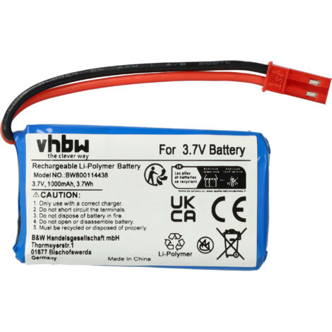 Vhbw Ersatzakku Für Koome K300C Drohne – 600 MAh Li-Ion Akku 3,7 V Kompatibel