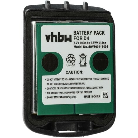 Vhbw Akku 800 MAh - Kompatibel Mit Emporia Megaphone D17 Festnetztelefon