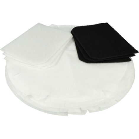 vhbw 4 x actieve koolfilter, compatibel met Bosch Air 6000