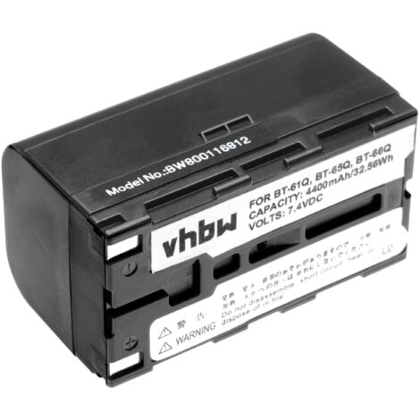 Vhbw Akku Für Topcon GTS-330/332N/250 Serie – 2700 MAh, 7,2 V, NiMH, Ersatz Für 51730, BT-52Q