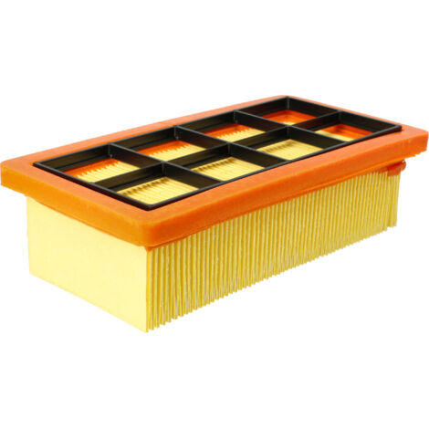 3 Pack KFI 7420 Filtre plissé plat accessoire pour Kärcher les