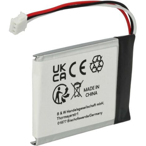 Vhbw Batería Compatible Con Thomson 28106FE1 Ultra Slim Dect, 28115, 28118, RU1873GE3-A Teléfono Fijo O Inalámbrico (500 MAh, 3,7 V, Li-Ion - View #3
