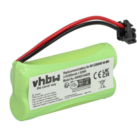 vhbw 2000mAh 12V NiMH Akku für Logitech Squeezebox Radio XR0001