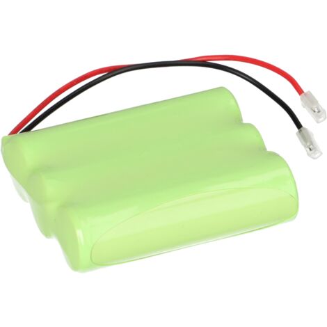 vhbw Akkupack aus 3x AA Mignon für diverse Geräte (2000mAh, 3,6V, NiMH)
