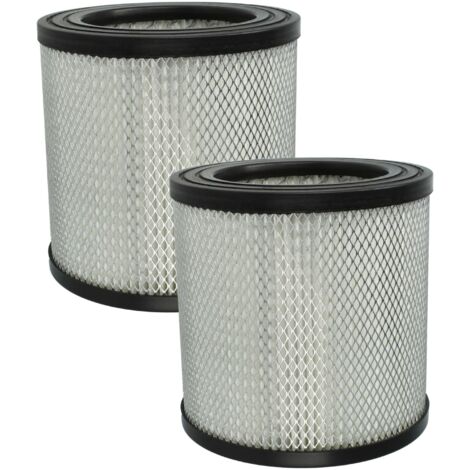 Vhbw Lamellenfilter Kompatibel Mit Eibenstock SS 1401 L / SS 1400 – Ø 18 Cm, Höhe 17,7 Cm – Für Staub & Grobschmutz