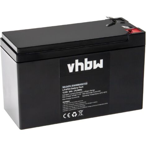 vhbw 1x Akku Ersatz für APC RBC133, RBC48, RBC17 für USV (6 Ah, 12,8 V ...