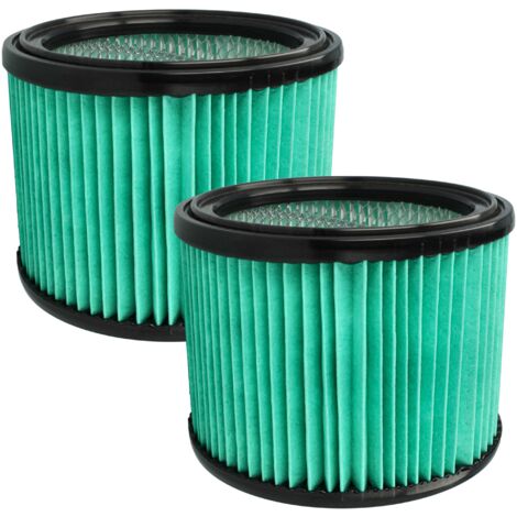 vhbw 2x Staubsaugerfilter kompatibel mit Bosch 060197C100, 06019E5100 Staubsauger - HEPA-Filter Schwarz Hellblau (1/5)