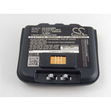 Vhbw Ersatzakku Für Zafferano Tischlampe – 4400mAh Li-Ion Akku 3,7V (kompatibel Mit BAT04703706701900)