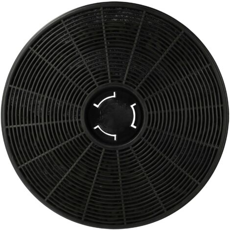 vhbw Aktivkohlefilter kompatibel mit Respekta CH44090BSA+, CH42090BSA, CH44060BSA+, CH11050IS, CH11050IW, CH42060BSA Dunstabzugshaube - 16 cm (1/5)