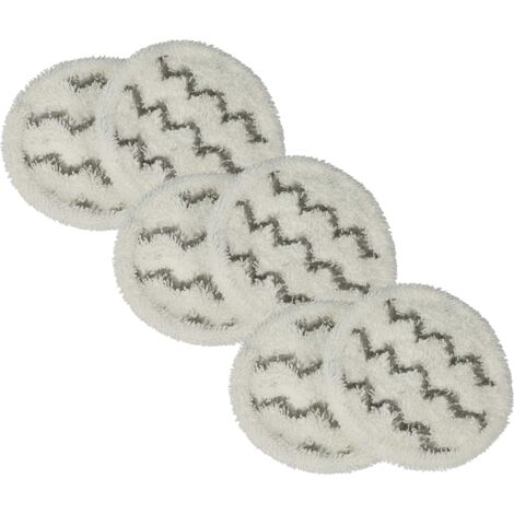 6 Stück Ersatz-Reinigungspads Für Vaporetto - Waschbare Wischtücher Für Dampfreiniger