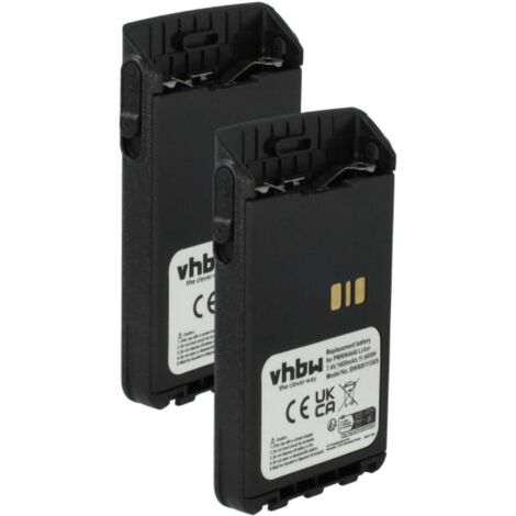 vhbw 2x celle batteria compatibile con JVC XM- PX55, PX70 lettore CD