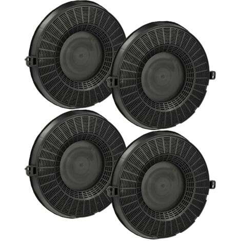 Vhbw 4x Aktivkohlefilter Für Neff Dunstabzugshaube - 20,2 Cm Durchmesser, Gegen Gerüche & Fett