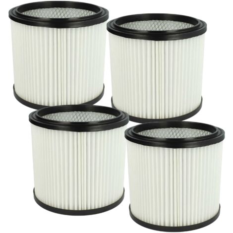 vhbw Vacuum Cleaner Filter Suitable for Einhell BT-VC 1115, BT-VC 1215 S, BT -VC 1250, BT-VC 1250 S, BT-VC 1450 SA Vacuum Cleaner; Folding Filter