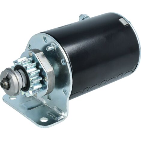 vhbw Anlasser kompatibel mit Briggs & Stratton 282H07-0111-E1 Motor - Starter mit 14 Zahn Stahlritzel, 12 V (1/5)